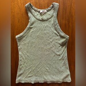 Agolde Sage Green Tank Top